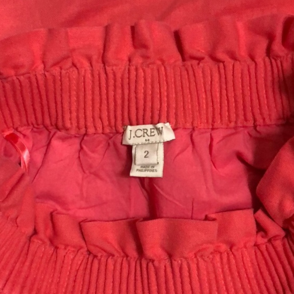 J. Crew Coral Skirt - Picture 5 of 6
